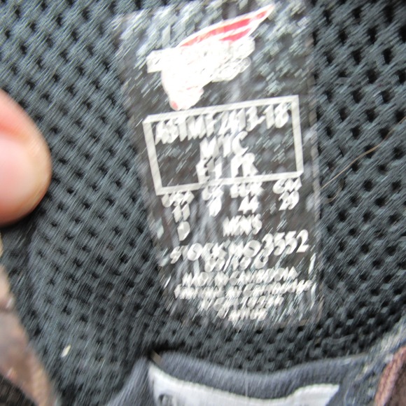 Red Wing Mens‎ Boots 11 D Brown Safety Toe Work Lace Up Traction Tred Lite 3522 main image 5